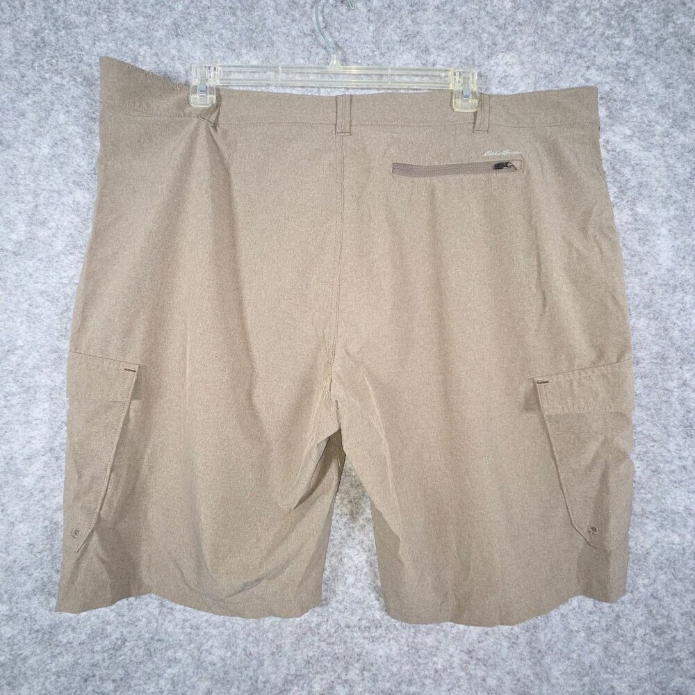 Eddie Bauer Men's Shorts Cargo Short Gray Sz T44 Casual Gorpcore Hiking Outdoor - Picture 6 of 8